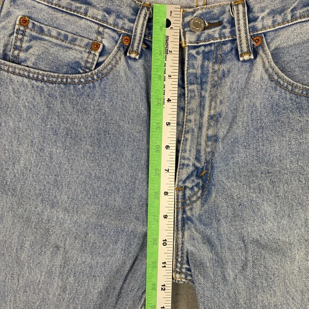 Levis 505 Regular Fit Straight Leg Light Wash Blue Mens Jeans Size‎ 34
